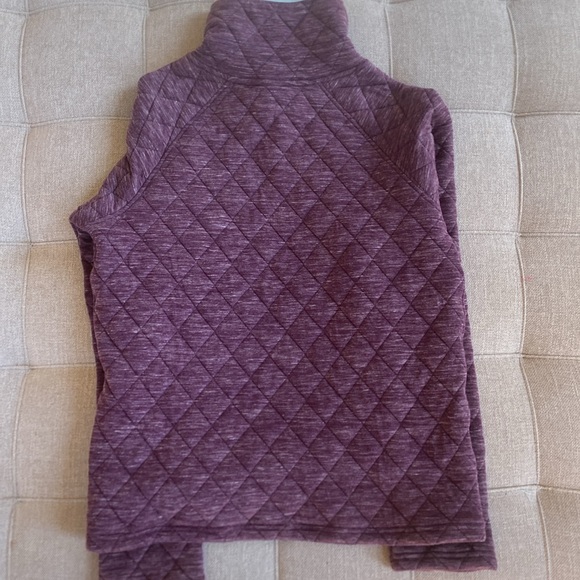 NWT Oiselle Quilted Lauren Snap Top - Picture 2 of 5